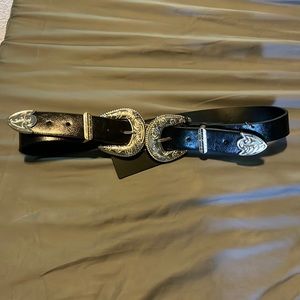 Pretty little thing Black Western Chain Belt